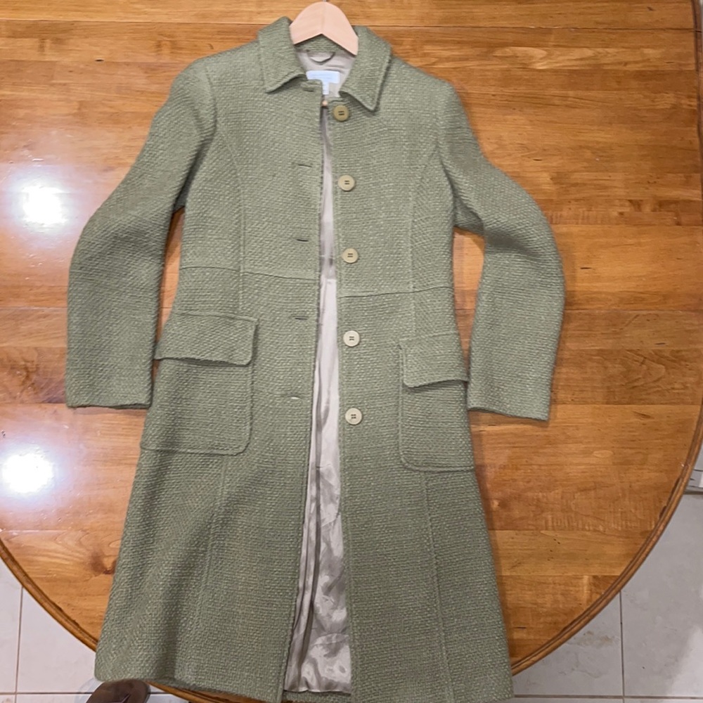 Barney’s New York long wool coat